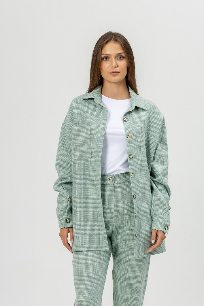 Костюм ATELERO 1092 бирюзовый - фото 2